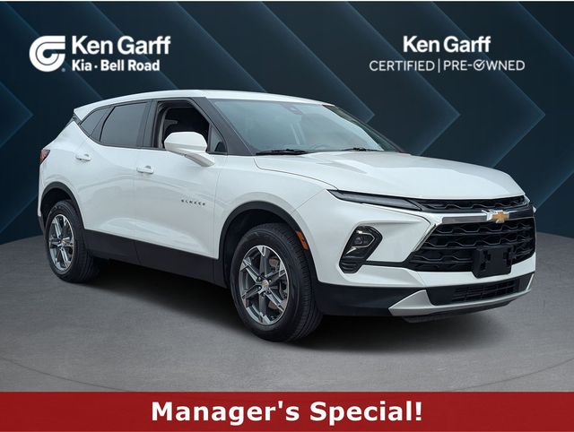 2023 Chevrolet Blazer LT White at Classic Elite Chevrolet Sugar Land
