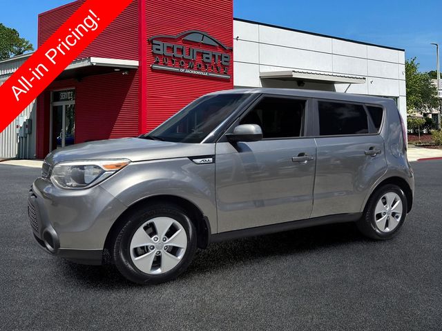 Titanium Gray 2016 Kia Soul Wagon Front-Wheel Drive 6-Speed Automatic