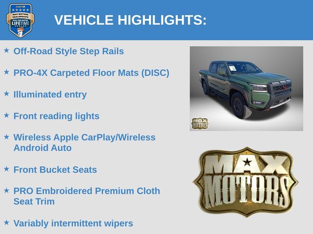 Used 2025 Nissan Frontier Truck