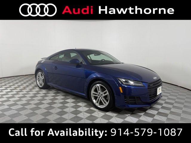 Scuba Blue Metallic/Black Roof 2017 Audi TT Coupe All-Wheel Drive 6-Speed Automatic