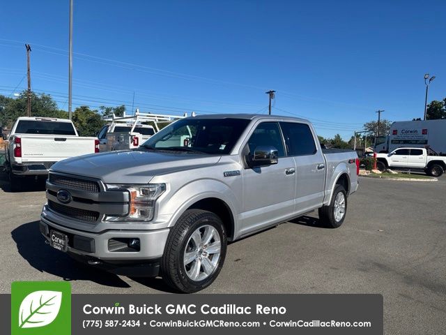 Ingot Silver 2019 Ford F-150 Pickup Truck Four-Wheel Drive Automatic