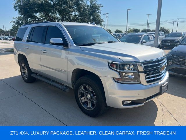 Silver Ice Metallic 2018 Chevrolet Tahoe SUV / Crossover Four-Wheel Drive 6-Speed Automatic Overdrive