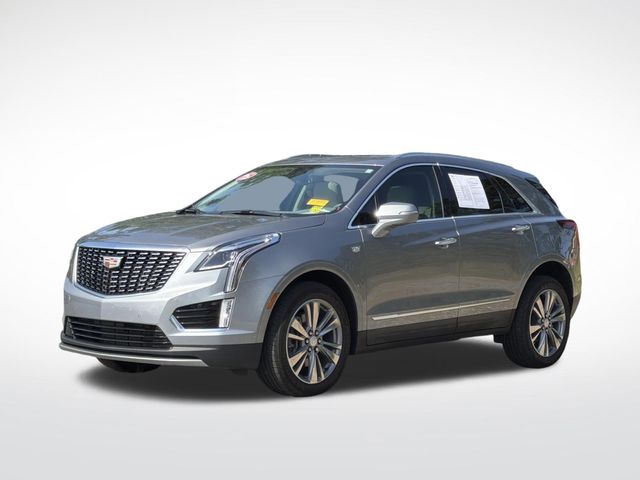Silver Metallic 2025 Cadillac XT5 SUV / Crossover Front-Wheel Drive 9-Speed Automatic