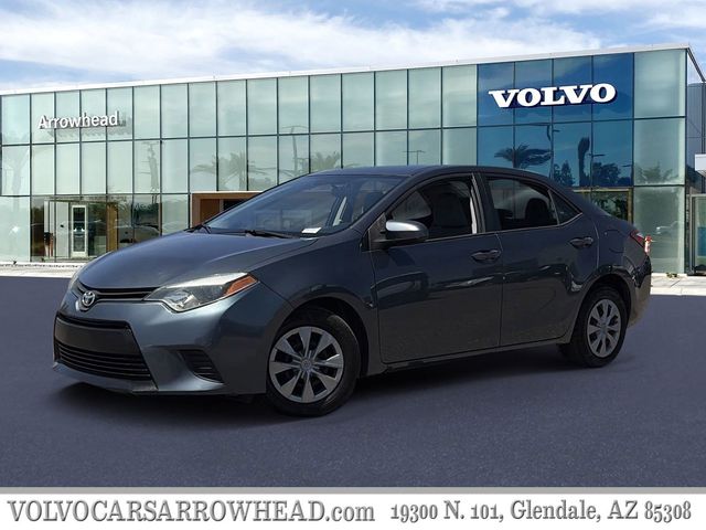 Slate Metallic 2016 Toyota Corolla L Sedan Front-Wheel Drive 4-Speed Automatic