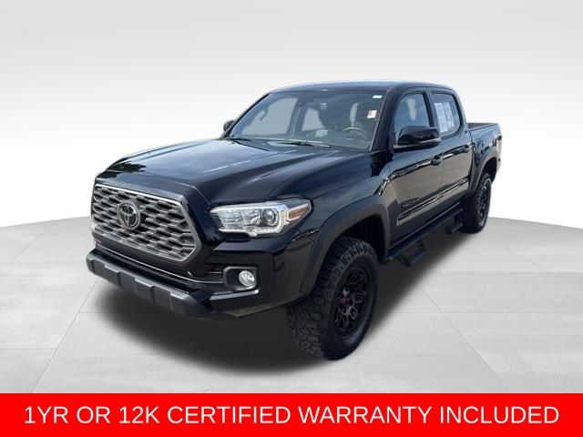 Midnight Black Metallic 2022 Toyota Tacoma Pickup Truck 4X2 6-Speed Automatic
