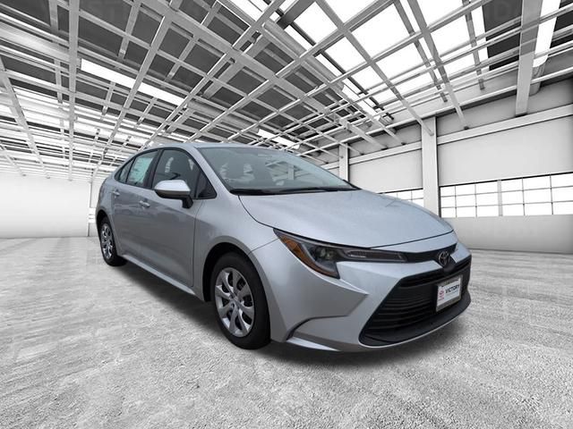 Silver 2026 Toyota Corolla Sedan Front-Wheel Drive Continuously Variable Transmission