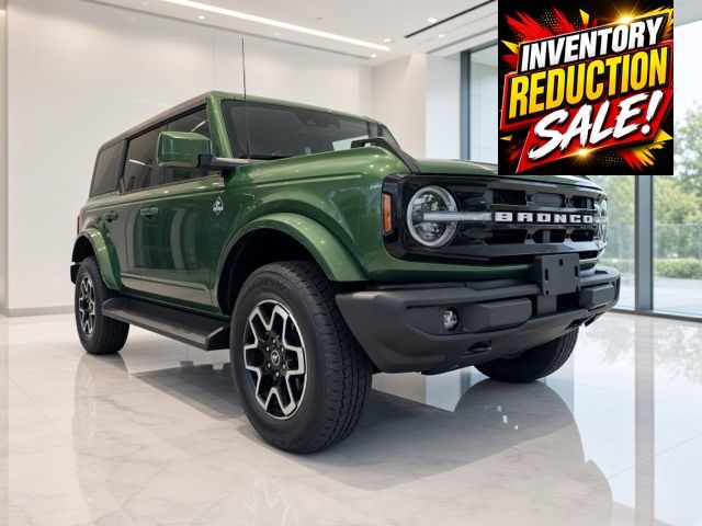 Green Metallic 2025 Ford Bronco SUV / Crossover Four-Wheel Drive Automatic