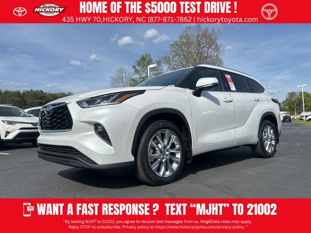 Wind Chill Prl 2026 Toyota Highlander Limited AWD SUV / Crossover All-Wheel Drive 8-Speed Automatic