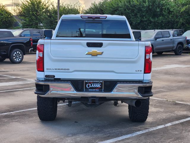 2022 Chevrolet Silverado 2500HD LTZ White at Classic Elite Chevrolet Sugar Land