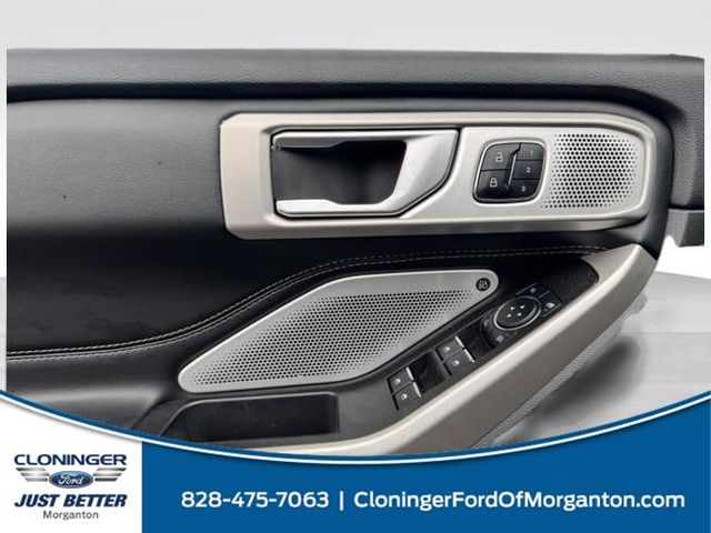 Black Metallic 2023 Ford Explorer SUV / Crossover All-Wheel Drive Automatic