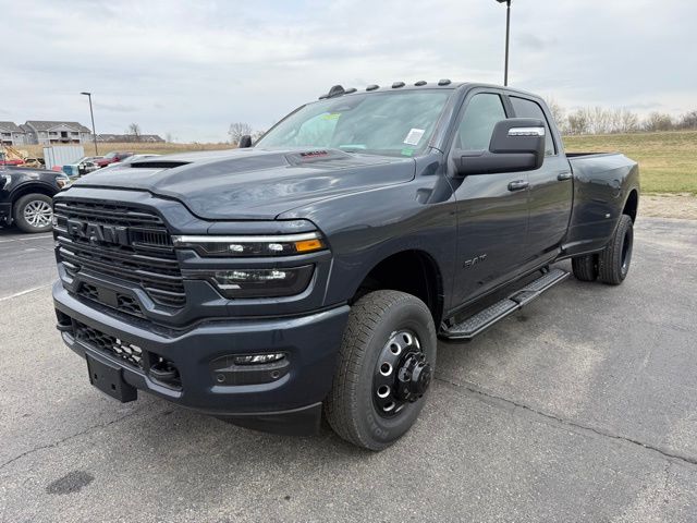 Forged Blue Metallic 2026 RAM 3500 Laramie Crew Cab LB DRW 4WD Pickup Truck Four-Wheel Drive 8-Speed Automatic