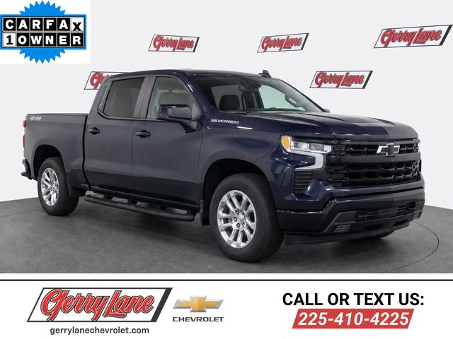 Dark Ash Metallic 2024 Chevrolet Silverado 1500 Pickup Truck Four-Wheel Drive Automatic