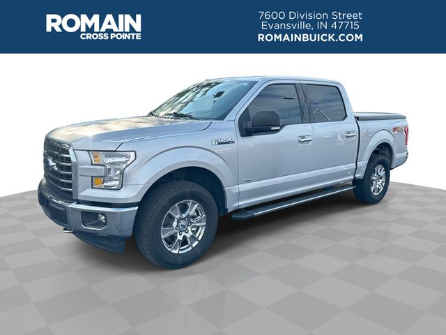 Silver 2016 Ford F-150 Pickup Truck Four-Wheel Drive 6-Speed Automatic