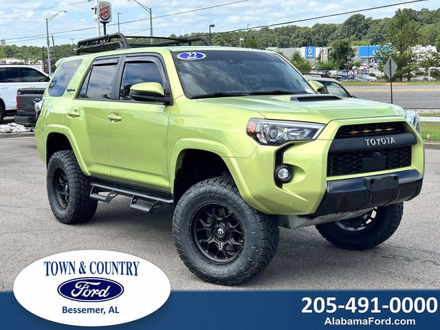 Green (Lime Rush) 2022 Toyota 4Runner SUV / Crossover Four-Wheel Drive 5-Speed Automatic