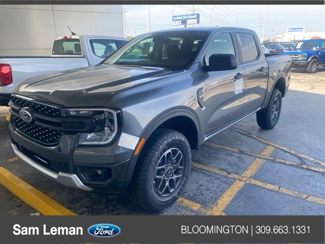 Gray Metallic 2026 Ford Ranger Pickup Truck Four-Wheel Drive Automatic