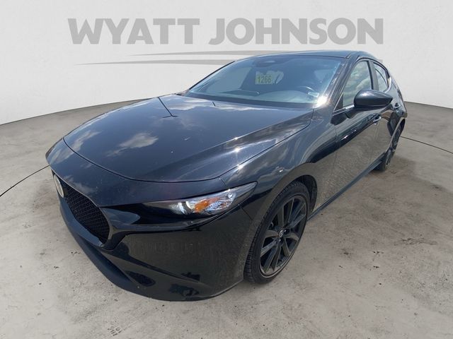 Jet Black Mica 2025 Mazda MAZDA3 Hatchback Front-Wheel Drive 6-Speed Automatic