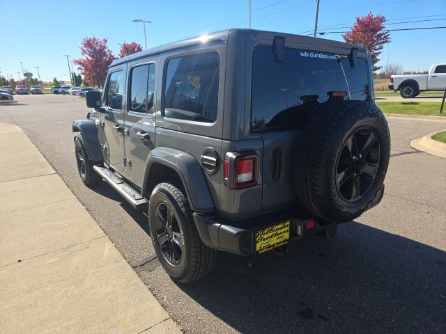 2022 Jeep Wrangler Unlimited Sahara Altitude - Sting-Gray Clearcoat exterior view 11