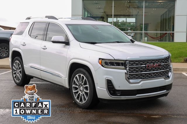 White Frost Tricoat 2023 GMC Acadia SUV / Crossover Front-Wheel Drive 9-Speed Automatic