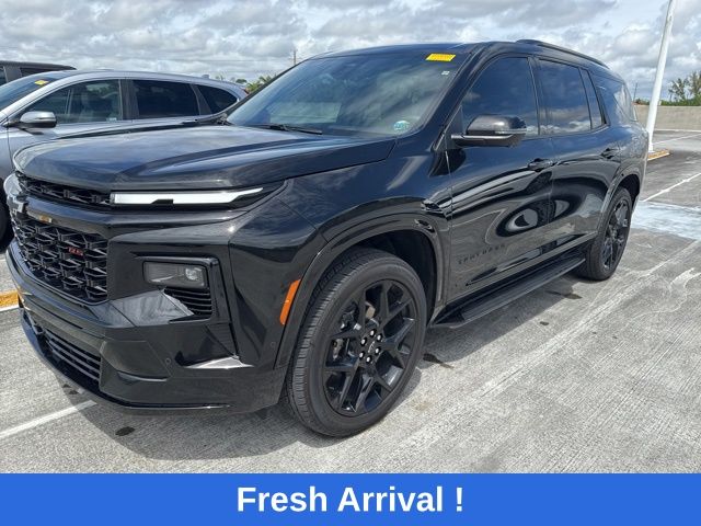 Black 2025 Chevrolet Traverse RS FWD SUV / Crossover Front-Wheel Drive 8-Speed Automatic