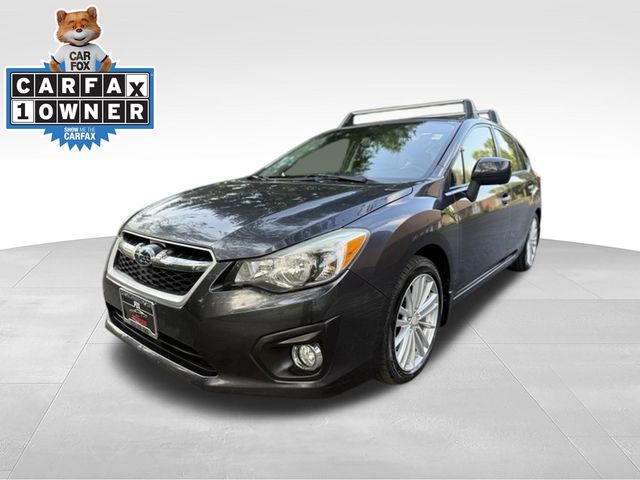 Dark Gray Metallic 2013 Subaru Impreza Hatchback All-Wheel Drive Continuously Variable Transmission