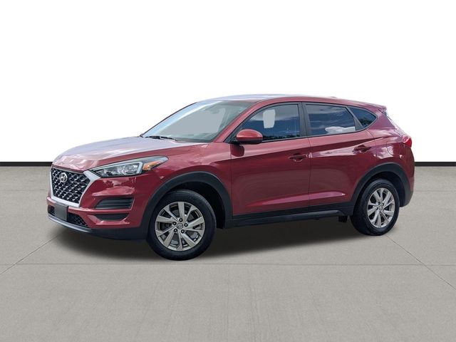 2021 Hyundai Tucson SE Red at DeMontrond Auto Country