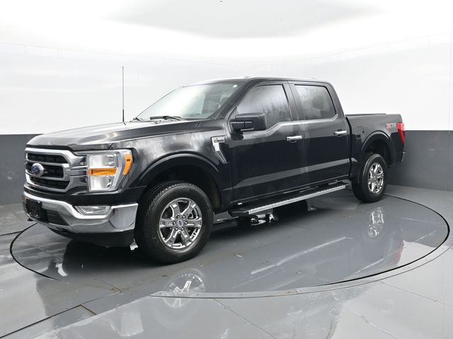 Black 2023 Ford F-150 Pickup Truck Four-Wheel Drive Automatic