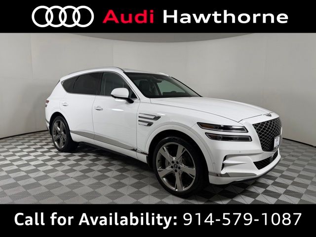 Alta White 2024 Genesis GV80 SUV / Crossover All-Wheel Drive 8-Speed Automatic