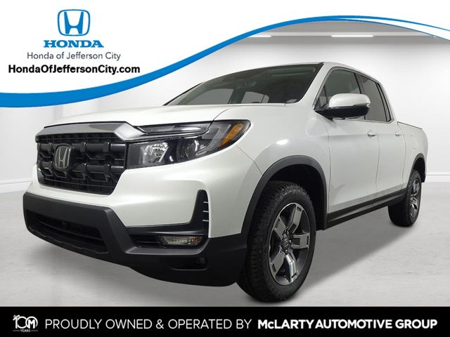 Platinum White Pearl 2026 Honda Ridgeline RTL AWD Pickup Truck All-Wheel Drive 9-Speed Automatic