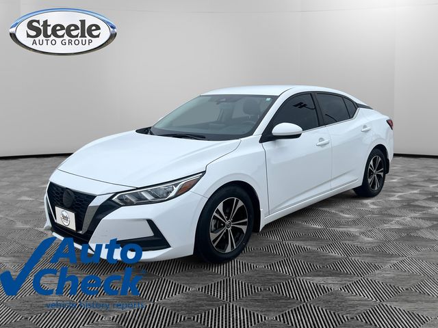 White (Fresh Powder) 2022 Nissan Sentra Sedan Front-Wheel Drive Continuously Variable Transmission