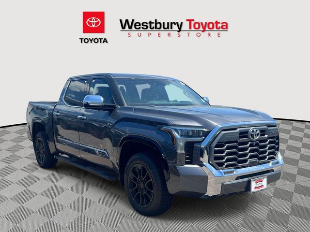 Magnetic Gray Metallic 2023 Toyota Tundra 1794 Edition CrewMax Cab 4WD Pickup Truck Four-Wheel Drive Automatic