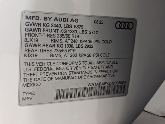 used 2024 Audi Q5 car, priced at $32,081