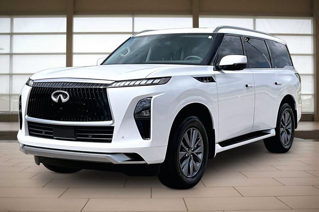 Radiant White 2026 INFINITI QX80 SUV / Crossover Rear-Wheel Drive 9-Speed Automatic