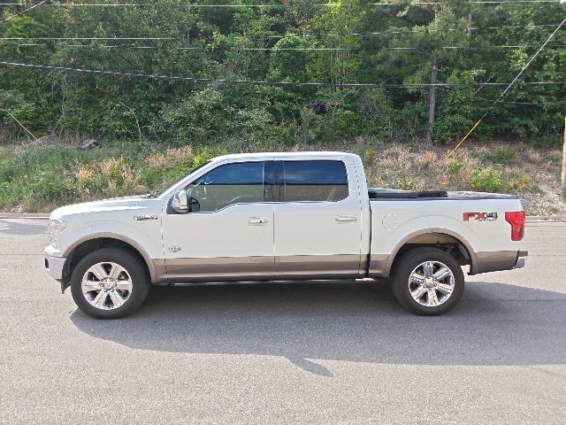 2019 White Platinum Metallic Tri-Coat Ford F-150 King Ranch 4X4 Truck