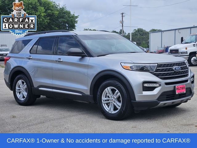 Silver Metallic 2023 Ford Explorer XLT RWD SUV / Crossover Rear-Wheel Drive Automatic