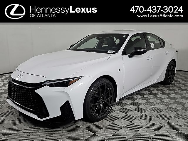 Ultra White 2026 Lexus IS 350 F Sport Design RWD Sedan Rear-Wheel Drive 8-Speed Dual Clutch