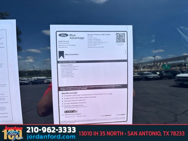 Used Car 2024 Ford Transit-350  Xlt For Sale Under $40,000 In San Antonio, Texas