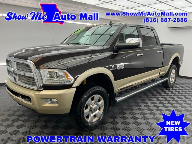 Luxury Brown Pearlcoat 2016 RAM 2500 Pickup Truck Four-Wheel Drive 6-Speed Automatic