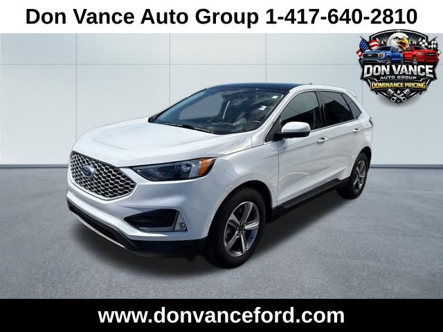 Oxford White 2024 Ford Edge SEL AWD SUV / Crossover All-Wheel Drive 8-Speed Automatic