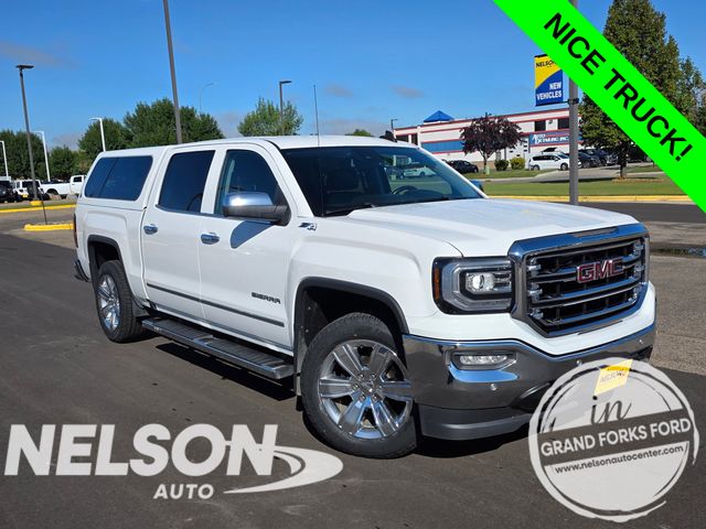 Summit White 2017 GMC Sierra 1500 Pickup Truck Four-Wheel Drive 8-Speed Automatic Overdrive