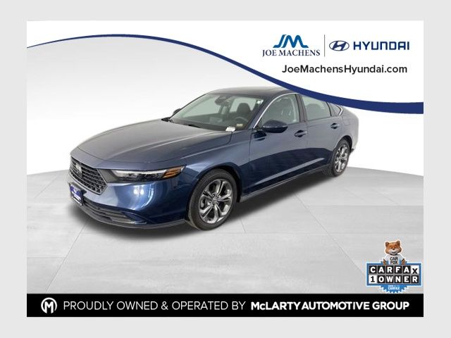 Canyon River Blue Metallic 2024 Honda Accord EX FWD Sedan Front-Wheel Drive Continuously Variable Transmission