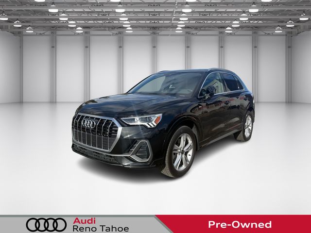 Black Metallic 2022 Audi Q3 quattro Premium Plus S Line 45 TFSI SUV / Crossover All-Wheel Drive 8-Speed Automatic
