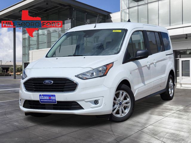 2023 Frozen White Ford Transit Connect Wagon XLT FWD Crossover