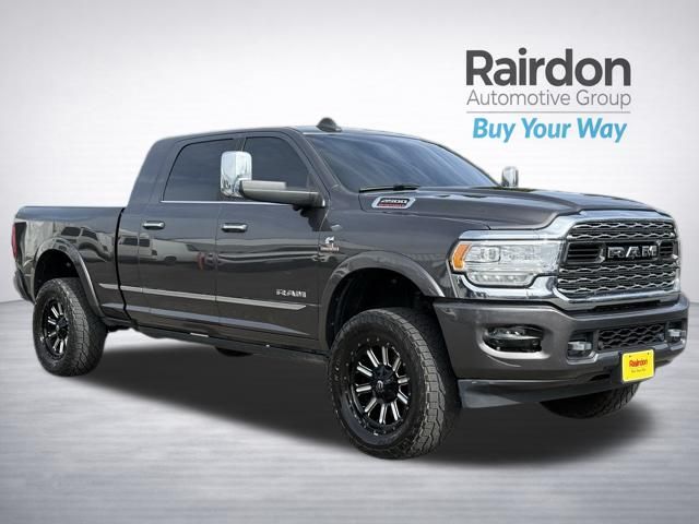 Gray (Granite Crystal Metallic Clearcoat) 2021 RAM 2500 Limited Mega Cab 4WD Pickup Truck Four-Wheel Drive 6-Speed Automatic