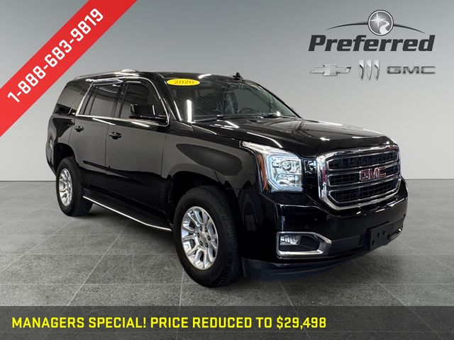 Onyx Black 2020 GMC Yukon SLT 4WD SUV / Crossover Four-Wheel Drive 6-Speed Automatic Overdrive