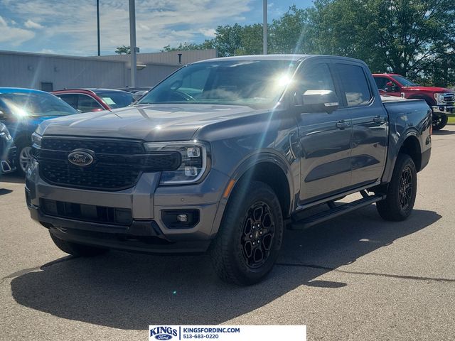 Carbonized Gray Metallic 2025 Ford Ranger Lariat SuperCrew 4WD Pickup Truck Four-Wheel Drive Automatic