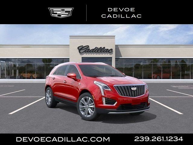 Radiant Red 2026 Cadillac XT5 SUV / Crossover Front-Wheel Drive 9-Speed Automatic