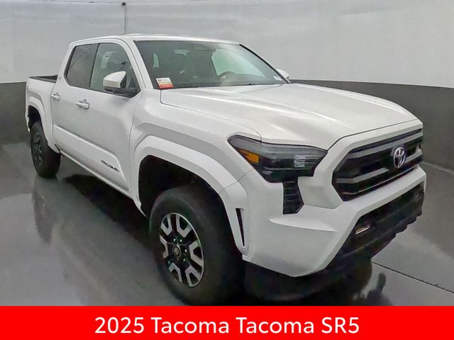White (Wind Chill Pearl) 2025 Toyota Tacoma Pickup Truck Four-Wheel Drive 8-Speed Automatic