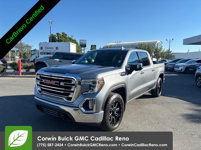 Gray (Satin Steel Metallic) 2019 GMC Sierra 1500 Pickup Truck Four-Wheel Drive 8-Speed Automatic