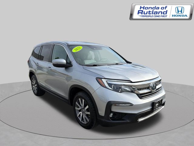 Silver 2021 Honda Pilot SUV / Crossover All-Wheel Drive 9-Speed Automatic
