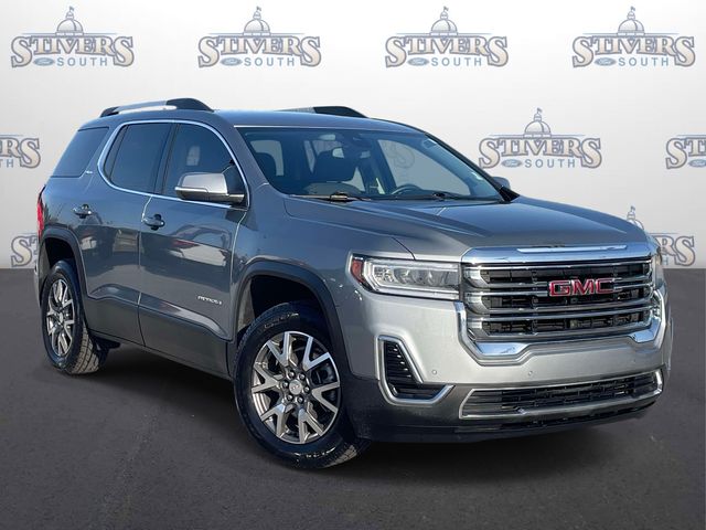Sterling Metallic 2023 GMC Acadia SLE FWD SUV / Crossover Front-Wheel Drive 9-Speed Automatic